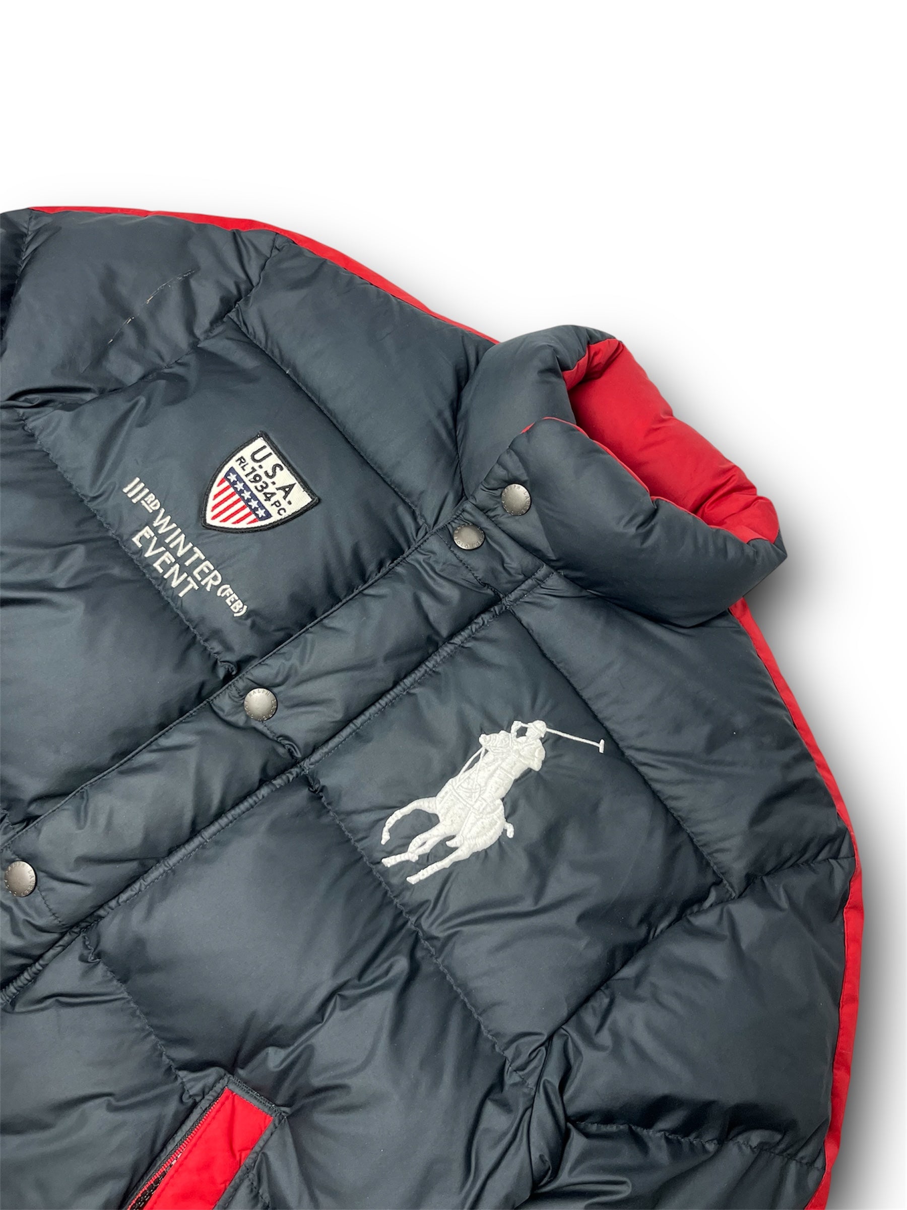 Ralph Lauren Big Pony Puffer Jacke (S)